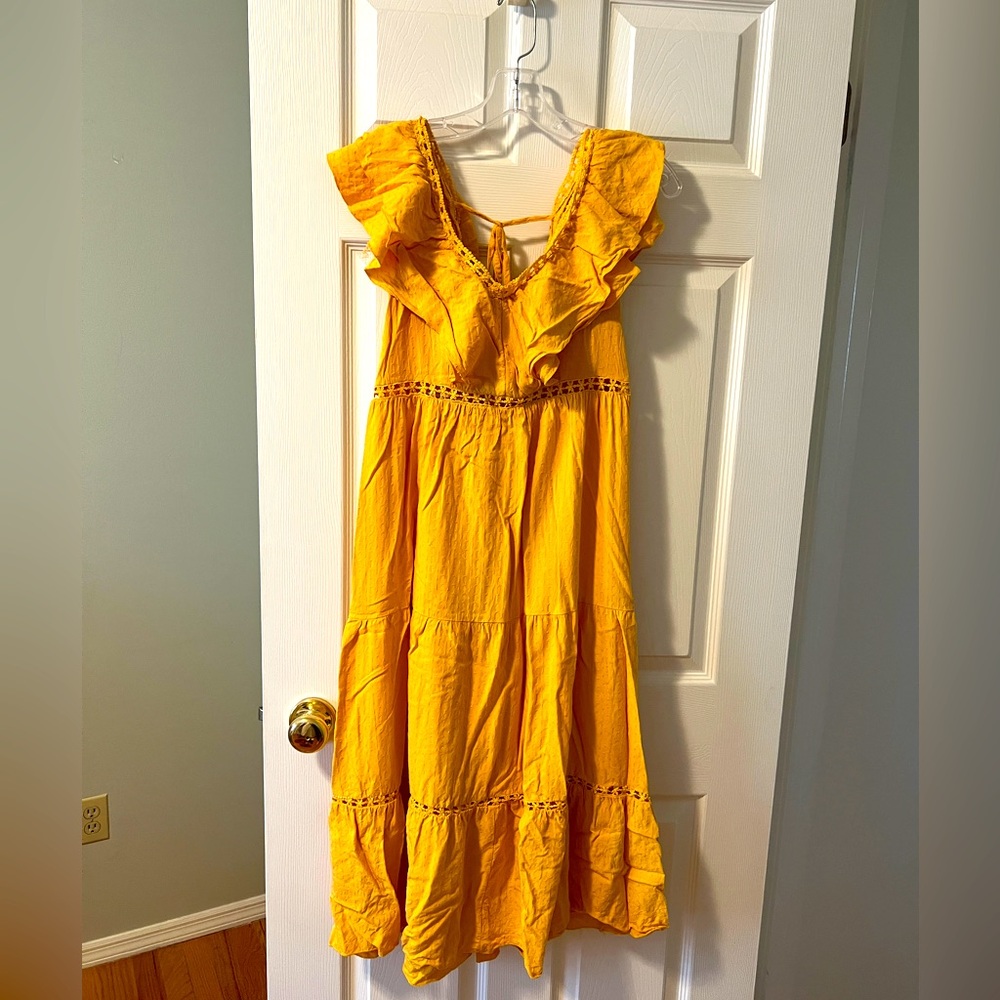Bright Yellow Dress